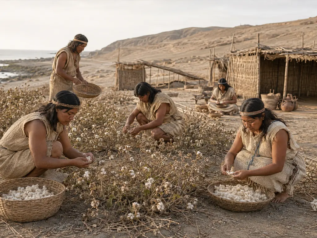 Reconstrucción documental del cultivo y trabajo del algodón en el antiguo Perú